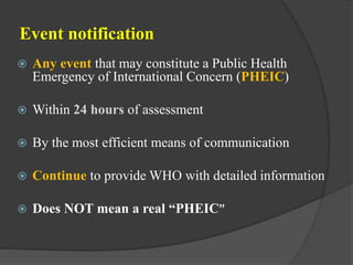 Public health emergencies DR. MADHUR VERMA PGIMS ROHTAK | PPTX