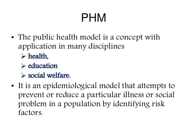 Public health model