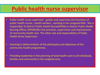 Public Health Nurse (Phn)