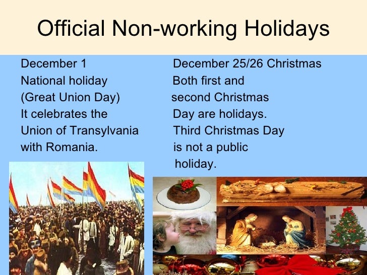 Public Holidays In Romania