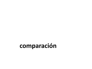comparación
 