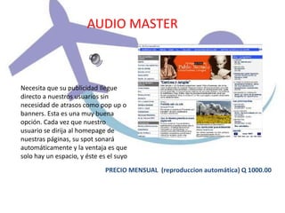 Publicidad Aeroman Virtual