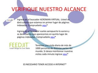 Publicidad Aeroman Virtual