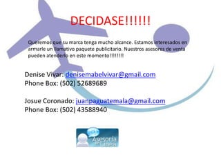 Publicidad Aeroman Virtual