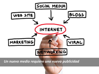 Un nuevo medio requiere una nueva publicidad
 