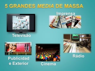Televisão
Imprensa
Publicidad
e Exterior
Rádio
Cinema
 