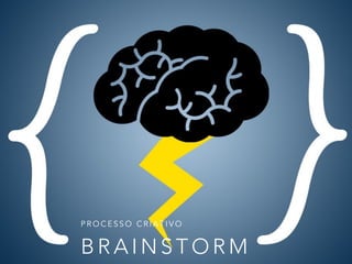 60B R A I N S T O R M
P R O C E S S O C R I A T I V O
 