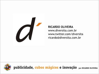 “O futuro é igual ao presente,tirado dele as coisas que não fazem sentido”LuliRadfahrer