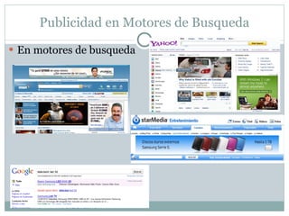 Publicidad en Motores de Busqueda En motores de busqueda 