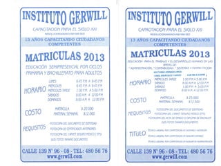 Publicidad gerwill2013-I-semestre