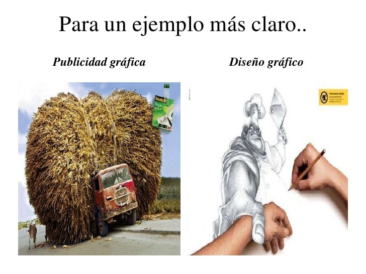 Publicidad gráfica vs Diseño gráfico