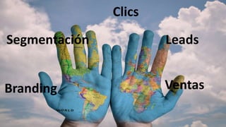 Branding
Segmentación
Clics
Leads
Ventas
 