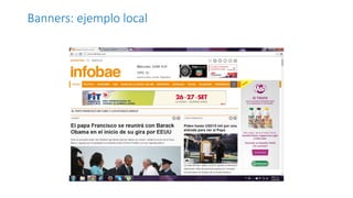 Banners: ejemplo local
 