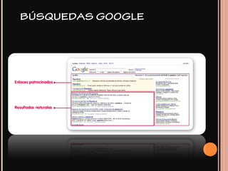 BÚSQUEDAS GOOGLE
 