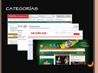 CATEGORÍAS
 