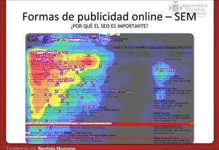 Formas de publicidad online – SEM
¿POR QUÉ EL SEO ES IMPORTANTE?

 