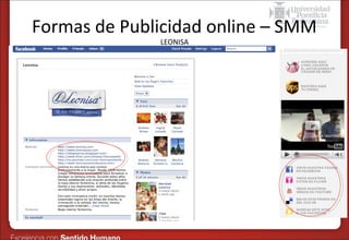 Formas de Publicidad online – SMM
LEONISA

 