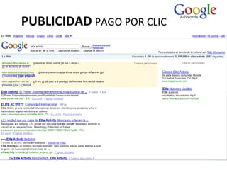 PUBLICIDAD   PAGO POR CLIC  