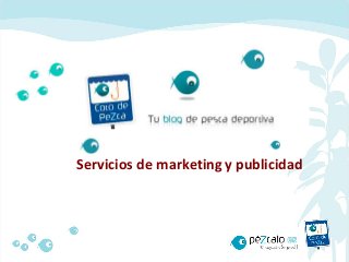 Servicios de marketing y publicidad
 
