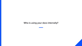 Improving developer documentation | PDF