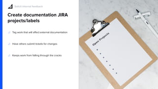 Improving developer documentation | PDF