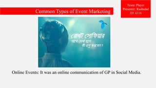 Rashedul Gp Publicity, event sponsorship and corporate adavertisement | PPTX