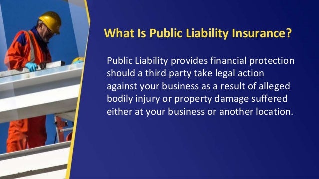 Public Liability Insurance