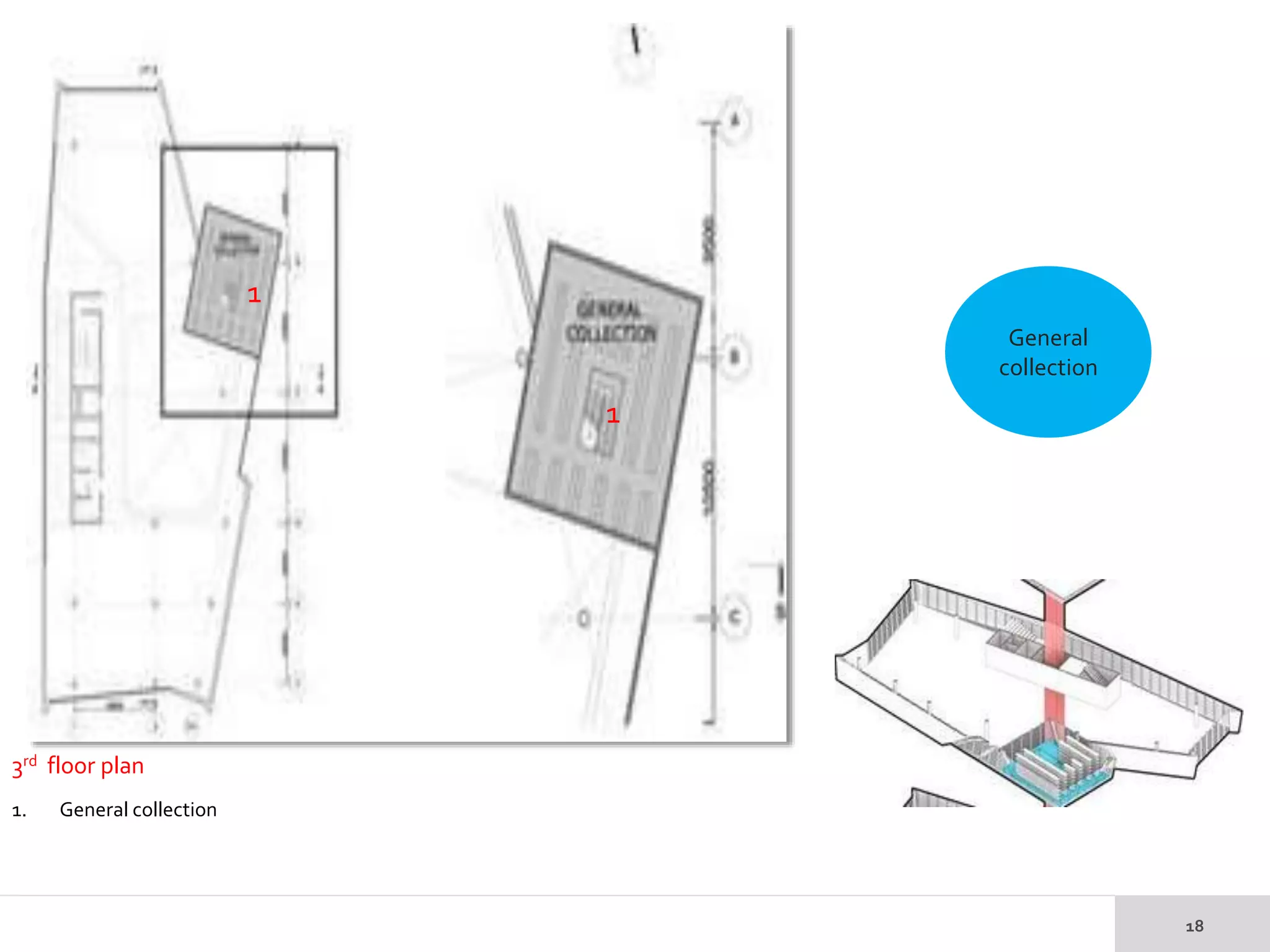 3rd floor plan
1. General collection
1
1
General
collection
 