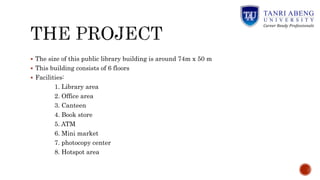 Library Building Size Public library | PPTX