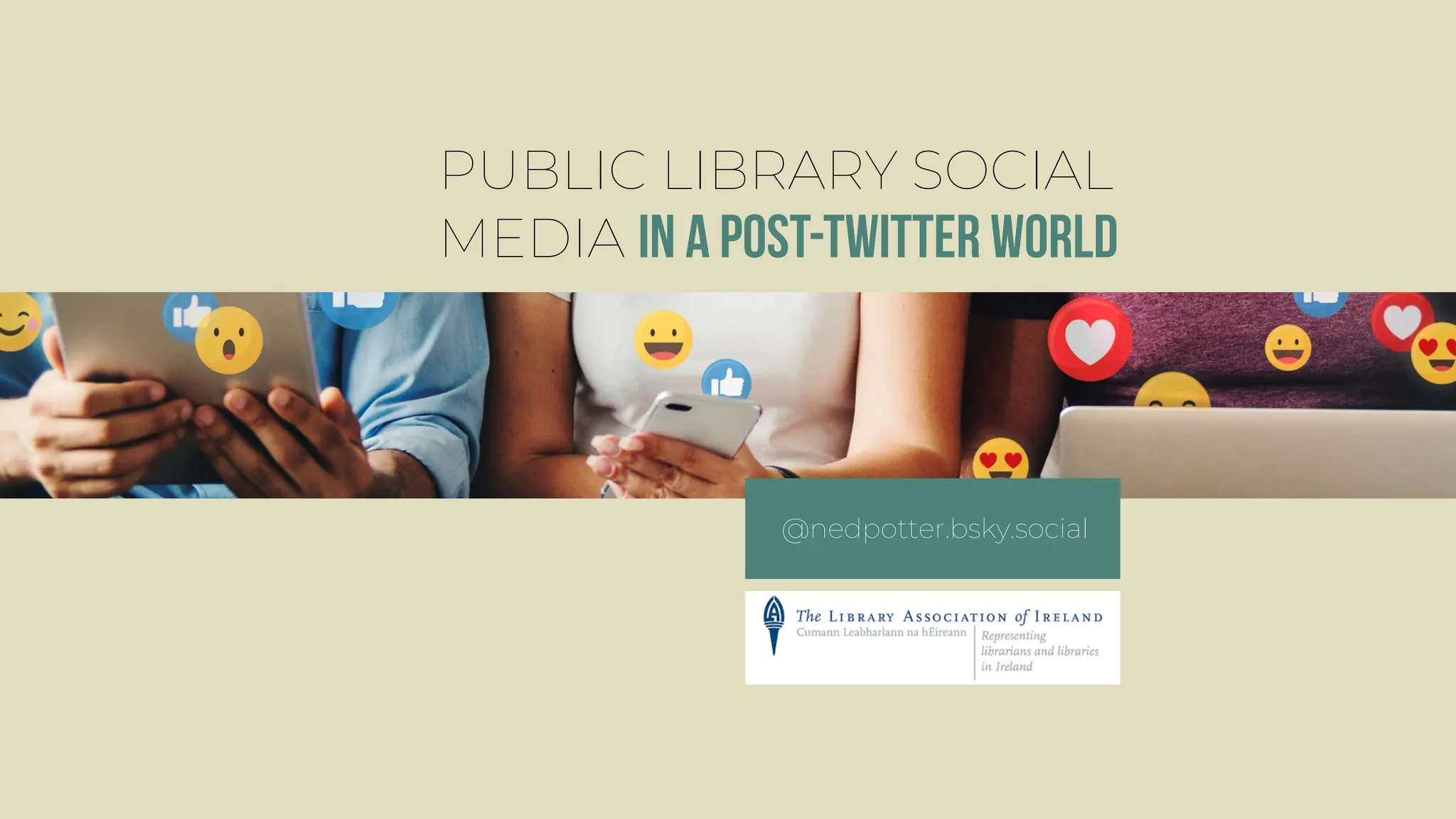 @nedpotter.bsky.social
PUBLIC LIBRARY SOCIAL
MEDIA
 