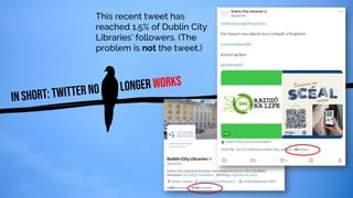 Public library social media in a post-Twitter world | PDF