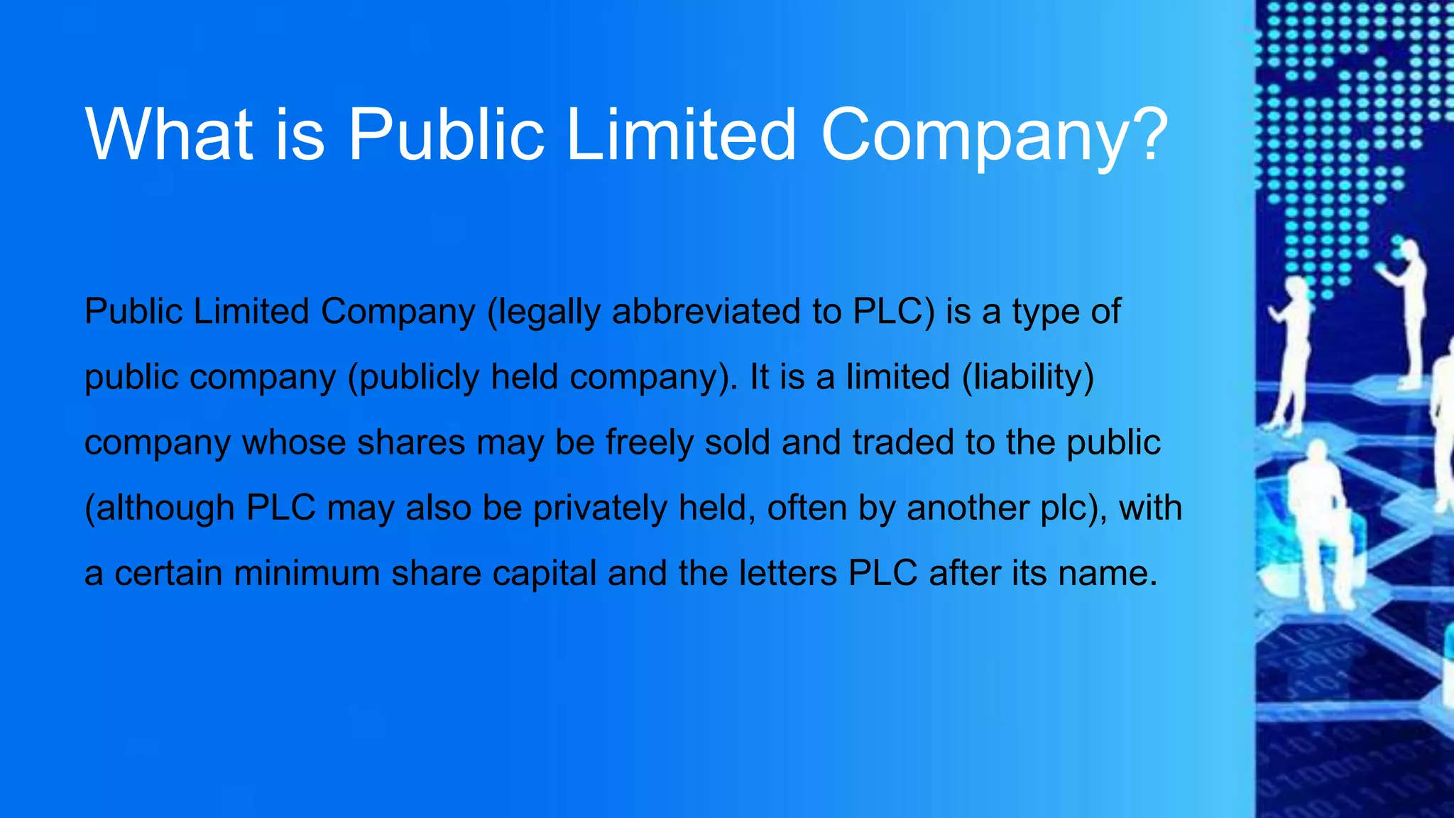 Public Limited Company-Pros & Cons | PPTX
