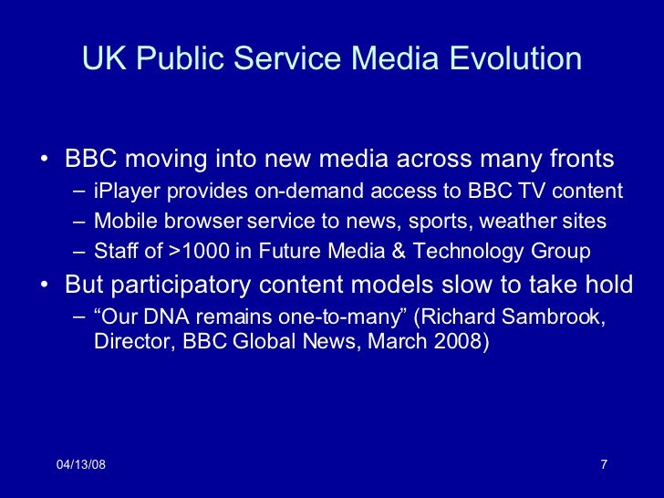 Public Service Media in the Digital Age