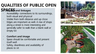 PUBLIC OPEN SPACES.pptx and the analysis | PPTX