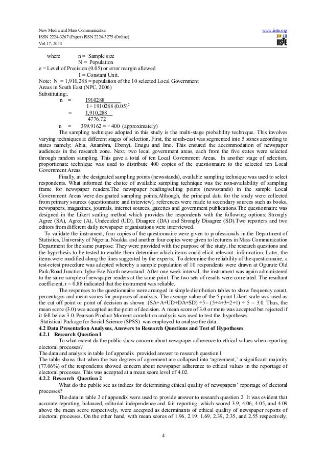 Public perception of newspaper adherence to ethical 