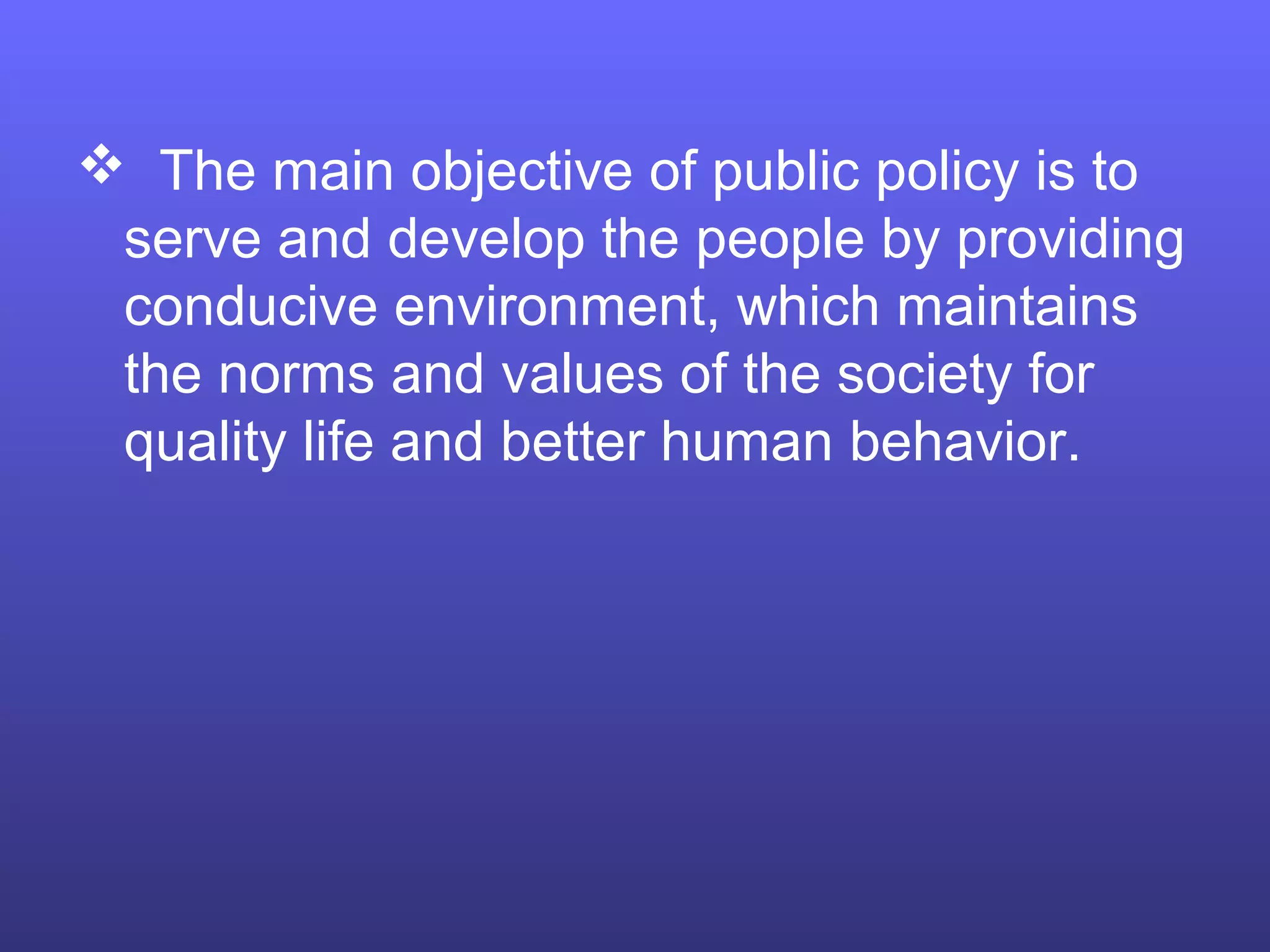 Public Policy Analysis | PPT