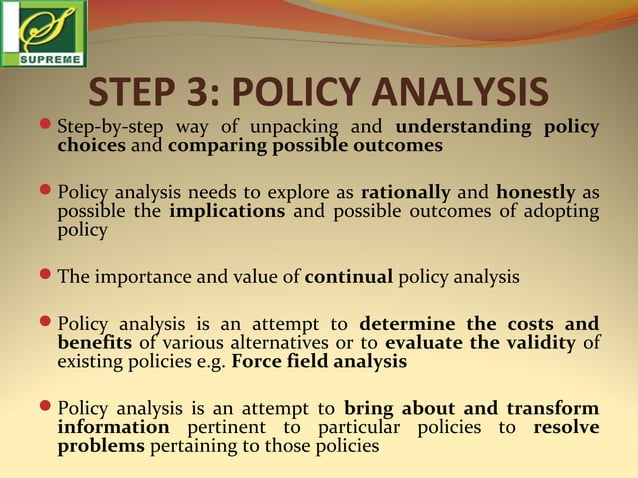 Public Policy Formulation - Process and Tools | PPT