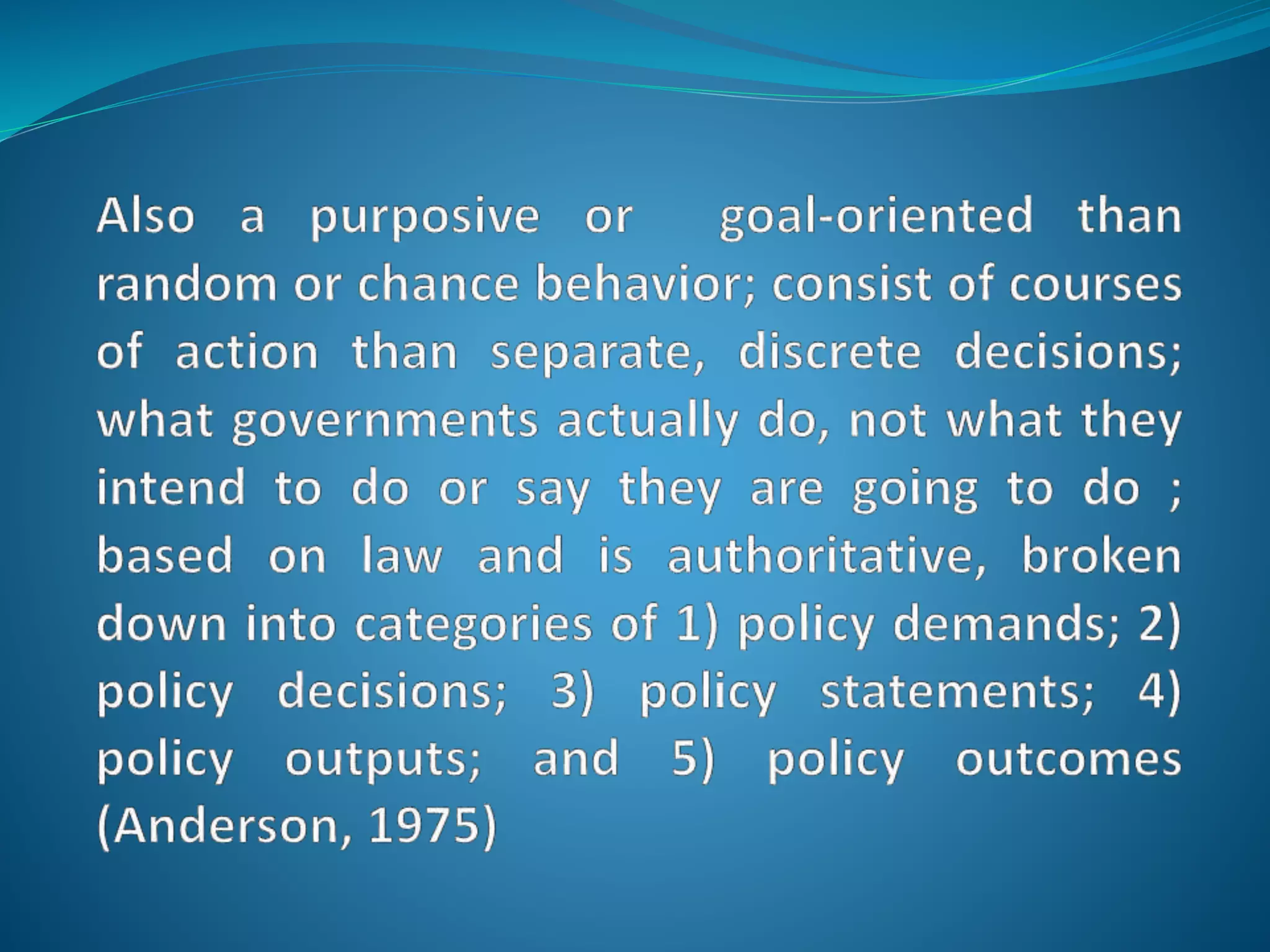 Public Policy Introduction 