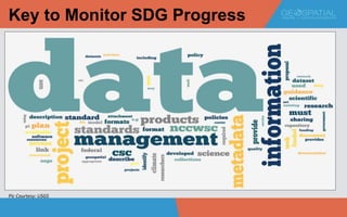 GEOSPATIAL DATA & SUSTAINABLE DEVELOPMENT | PPTX
