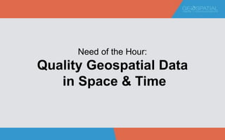 GEOSPATIAL DATA & SUSTAINABLE DEVELOPMENT | PPTX