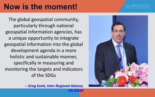 GEOSPATIAL DATA & SUSTAINABLE DEVELOPMENT | PPTX