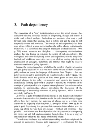 Adrian Kay - The Dynamics of Public Policy | PDF