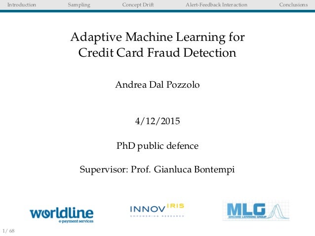 detecting credit card fraud using machine learning