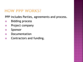 Public private partnership | PPTX