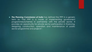 Public private partnership in agriculture in india | PPT