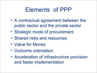 Public private partnership in the philippines by miner generalao | PPT