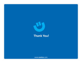 Thank You! www. sonico .com 