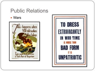 Public Relations	Wars