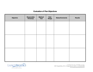 Public Relations Action Plan