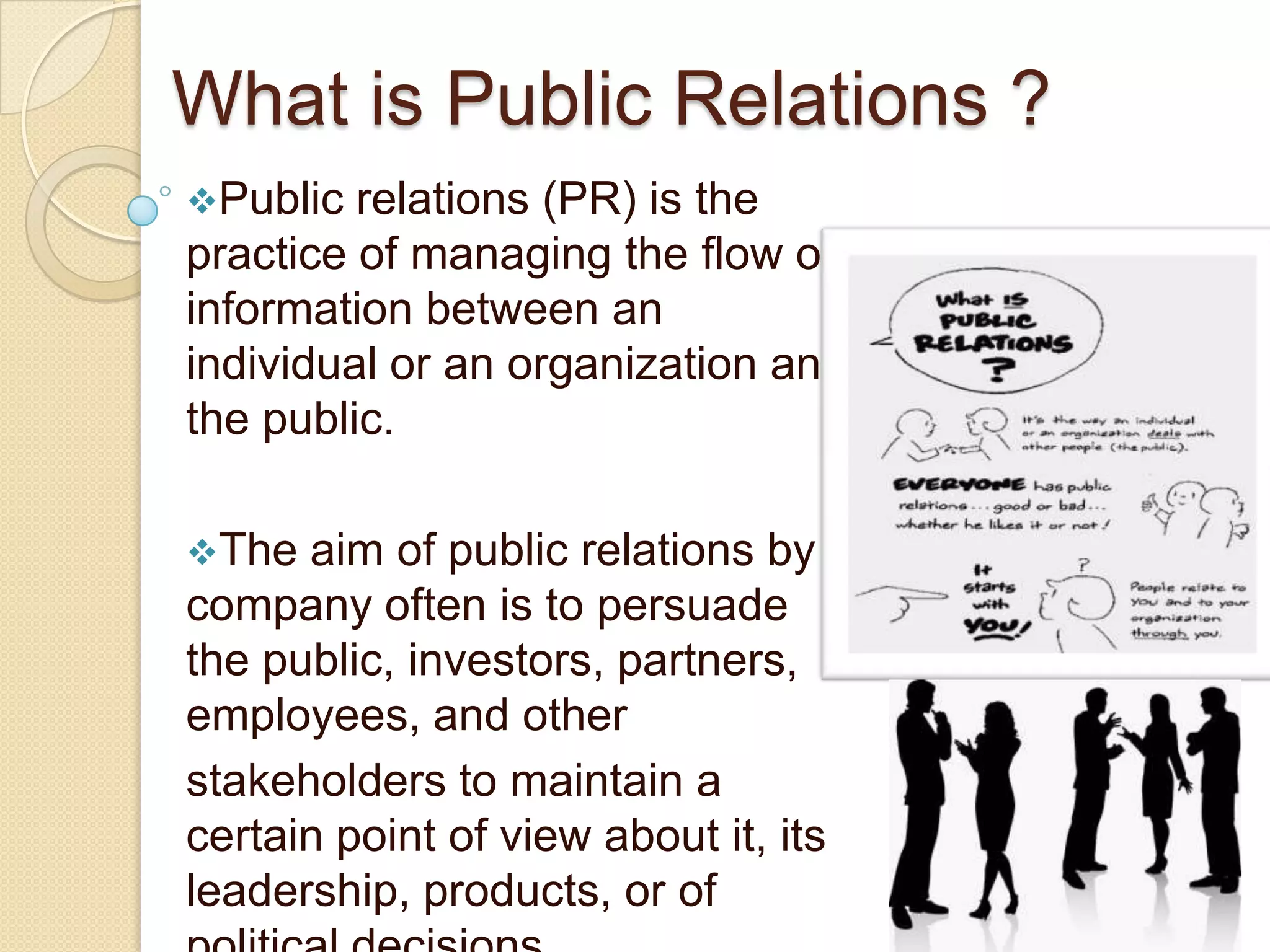P R Meaning Public Relations | PPTX